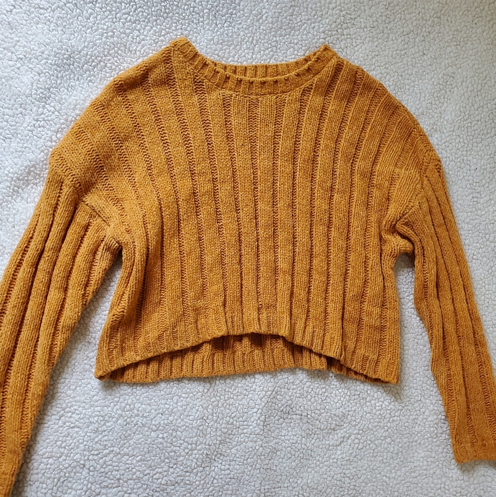 Mustard yellow Pacsun sweater